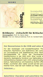 Mobile Screenshot of kritiknetz.de